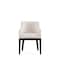 Manhattan Comfort Gansevoort Faux Leather Dining Armchair in Cream DC051AR-CR - alternate 1